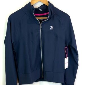 NWT Juicy Couture Dark Blue Sport Jacket size L